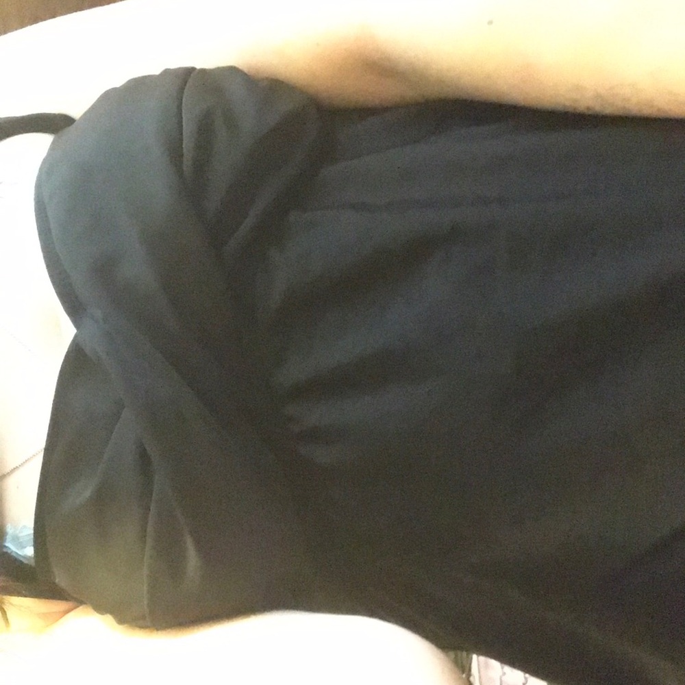 Used Black Summertime Activewear/Swuimsuit top